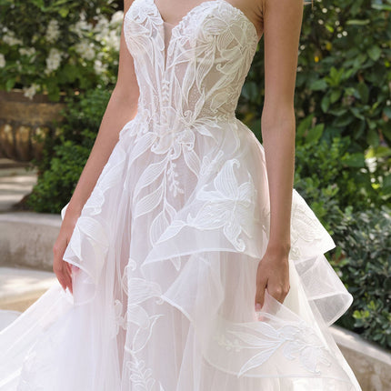 Andrea & Leo WL059 Strapless A-Line Wedding Ball Gown