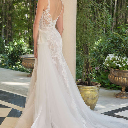 Andrea & Leo WL068 Fitted Sweetheart Embroidered Lace Mermaid Dress