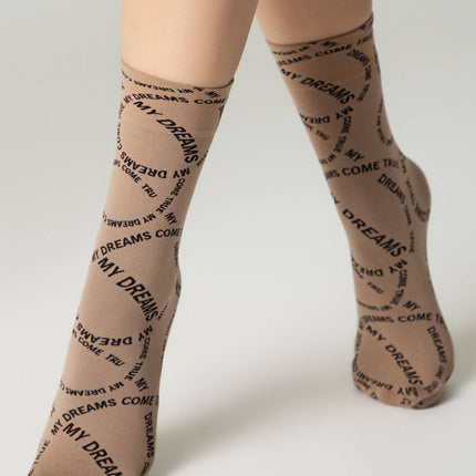 Dense Socks Conte Fantasy - Knitted "My dreams" Design
