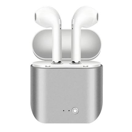 Metallic Wireless Earbuds & Charging Case Set