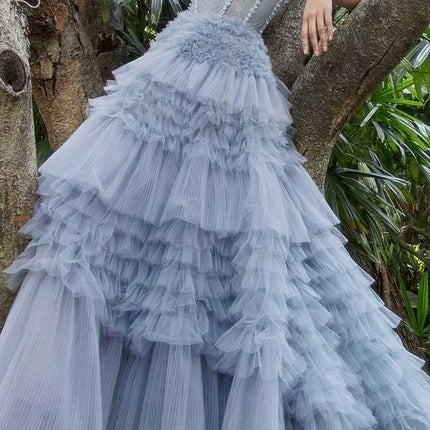 Andrea & Leo A1017 Corset Princessa Tulle Ruffle Ball Gown