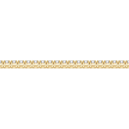 Lab Grown Round Diamond Tennis Bracelet in 14k Yellow Gold (5 cctw  F/G  VS2/SI1)
