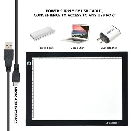 A4 LED Artcraft Tracing Light Pad