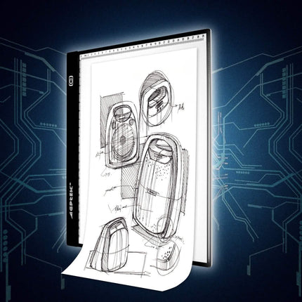 A4 Size LED Artcraft Tracing Light Pad Box Tattoo Animation Designing