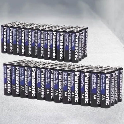 Panasonic AA or AAA Batteries - Assorted Pack Sizes