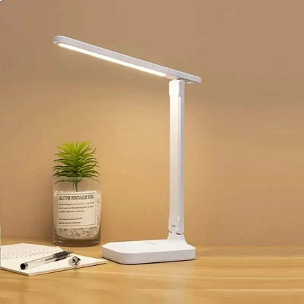 Adjustable LED Desk Lamp with Touch Control, Eye-Care Technology, USB Powered