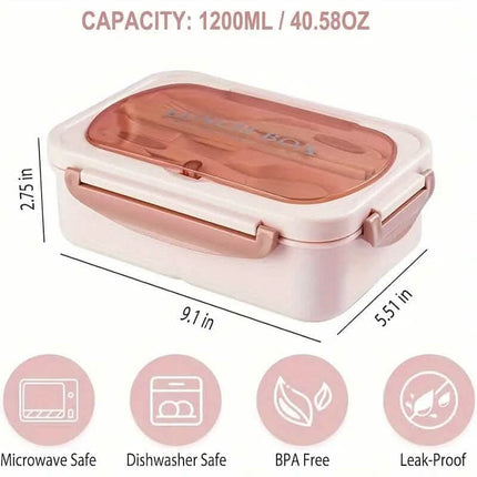 Adult Leak Proof Lunch Box with Tableware