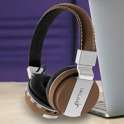 Aduro Pop Soul Leather Wireless Headphones