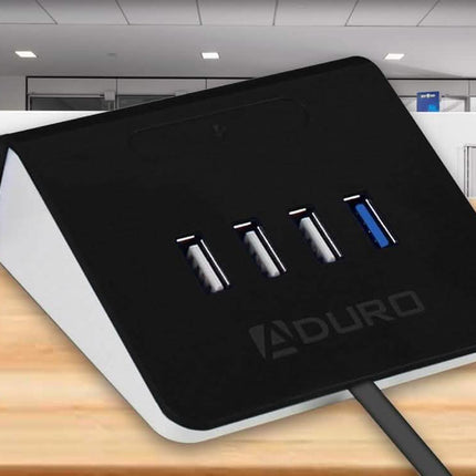 Aduro PowerUp 4-Port USB Charging Station and Stand