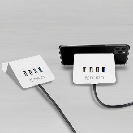 Aduro PowerUp 4-Port USB Charging Station and Stand