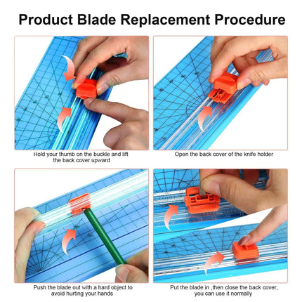 AGPTEK 12" A4 Paper Cutter Trimmer