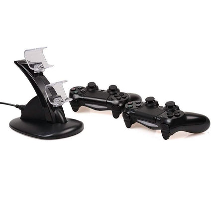 AGPtek Dual USB Charger Charging Docking Station for PS4