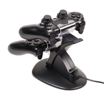 AGPtek Dual USB Charger Charging Docking Station for PS4