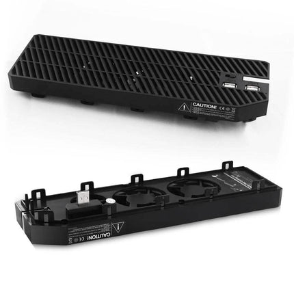 Agptek Xbox One Cooling Fan 3 Cooler with 2 Ports USB Hub