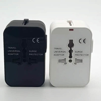All-in-One Universal Travel Charger with Dual USB Charging Ports