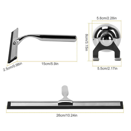 All Purpose Stainless Steel Squeegee Cleaner
