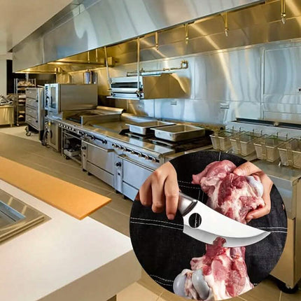 All-Steel Chef's Boning Butcher Knife