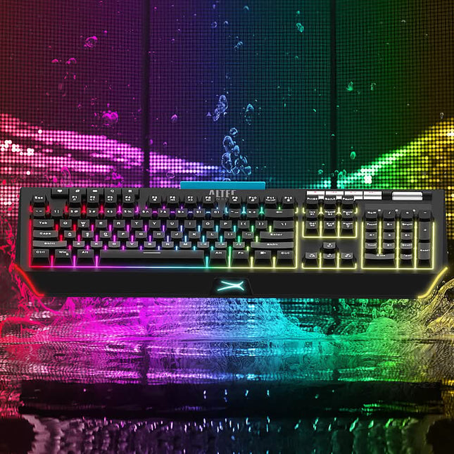 Altec Lansing-MS550 Semi-Mechanical E-Sports Grade RGB Gaming Keyboard