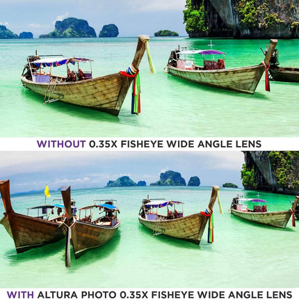 Altura Photo 52MM 0.35x HD Fisheye Nikon Wide Angle Lens (w/Macro Portion)  (Refurbished)