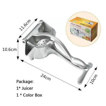 Aluminum Alloy Manual Hand Pressure Juicer