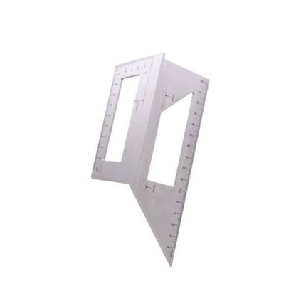 Aluminum Alloy Wooden Square Multifunction Ruler
