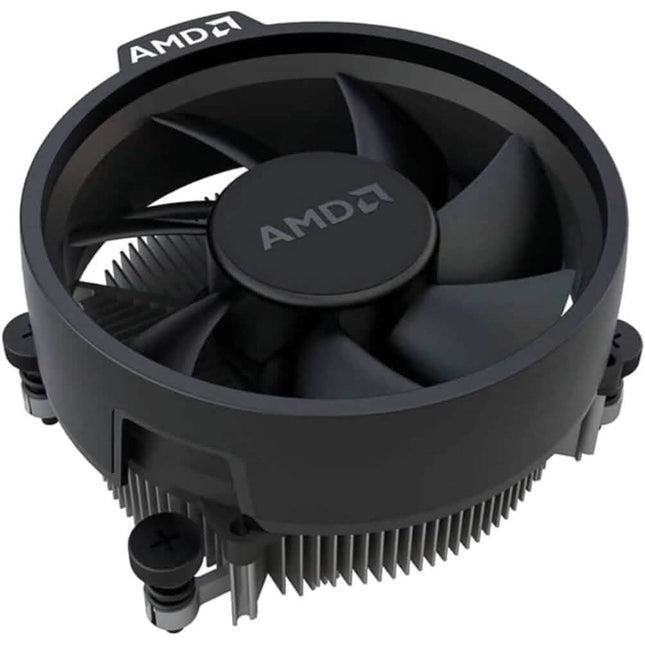 AMD Wraith Stealth Socket AM4 4-Pin Connector CPU Cooler with Aluminum Heatsink & 3.93-Inch Fan (Slim)  (Refurbished)
