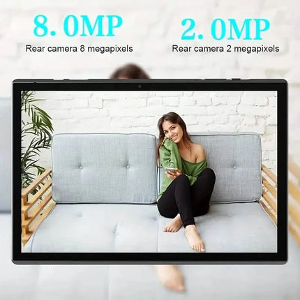 Android 14 10-Inch Tablet 2GB+4GB RAM + 32GB ROM + 1TB Expanded