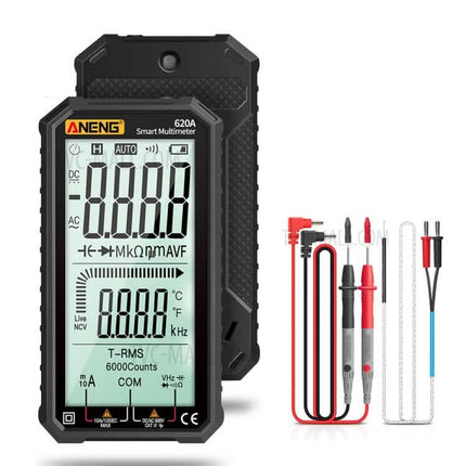 ANENG 4.7-Inch LCD Display 6000 Count AC/DC Digital Multimeter