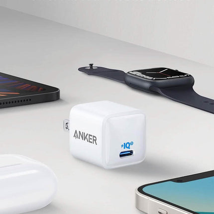 Anker Nano 511 Compact USB-C 18W Fast Charger for iPhone iPad (Refurbished)