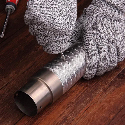 Anti-Cut Gloves 5 Grade Safety Cut Proof Stab Resistant Stainless Steel