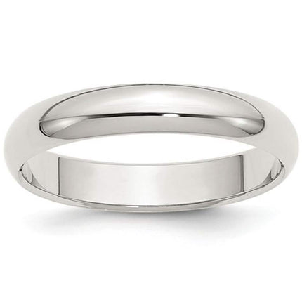 Anti-Tarnished High Polished Plain 5MM Wedding Unisex Band