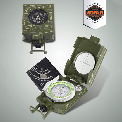 AOFAR Military Compass AF-4074