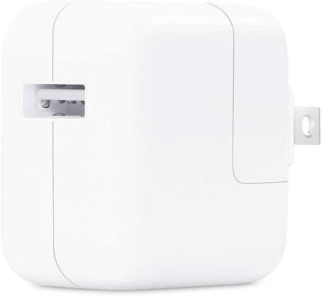 Apple 12W USB Power Adapter - iPad and iPhone Charger, Type A Wall Charger OEM (Refurbished)