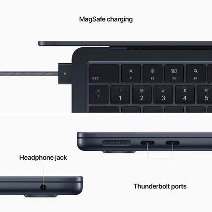 Apple 2022 MacBook Air Laptop with M2 chip 13.6" 8GB 256GB MLY33LL/A (Refurbished)