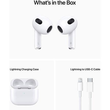 Apple AirPods Wireless (3rd Generation)  (Refurbished)