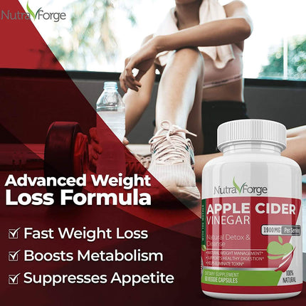 ACV Apple Cider Vinegar Organic Capsules