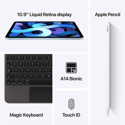 Apple iPad Air 4th Generation 10.9-Inch Wi-Fi + 4G Cellular - Fully Unlocked (Refurbished)