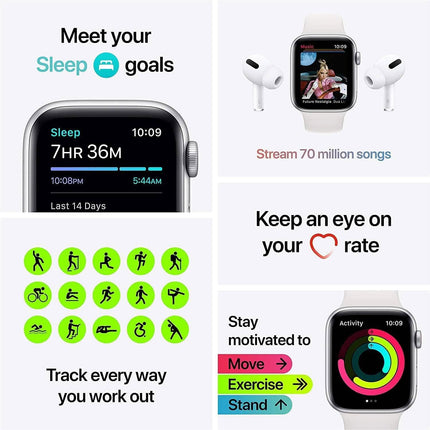 Apple Watch SE WiFi + 4G Cellular (Refurbished)