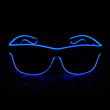 Aquat Light up EL Wire Neon Rave Glasses