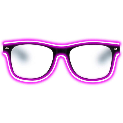Aquat Light up EL Wire Neon Rave Glasses