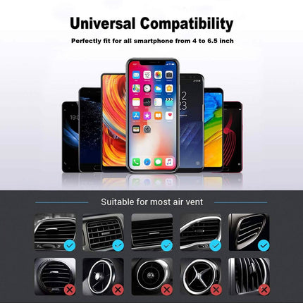 Arbrook Car Phone Mount, Gravity Air Vent Cell Phone Holder
