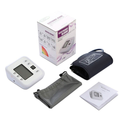 Arm Blood Pressure Monitor with Adjustable Cuff