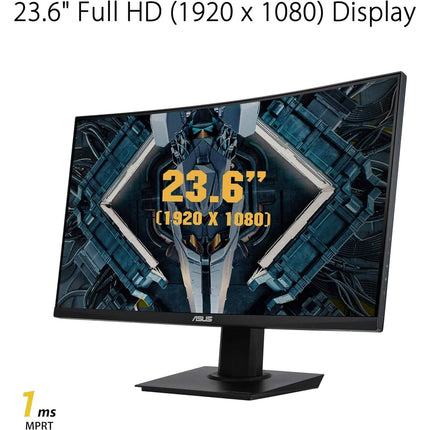 ASUS TUF Gaming 23.6" 1080P Curved Monitor (VG24VQE)  (Refurbished)