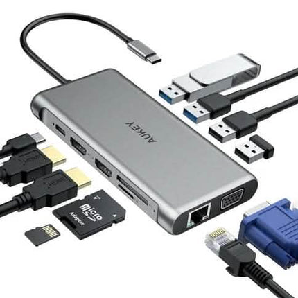Aukey 12-in-1 USB-C Hub