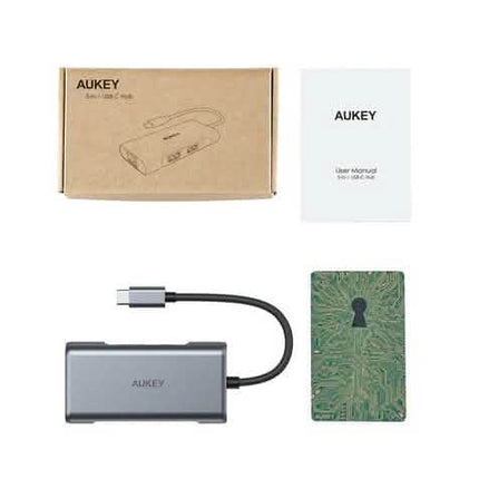 Aukey 6-in-1 USB-C Hub