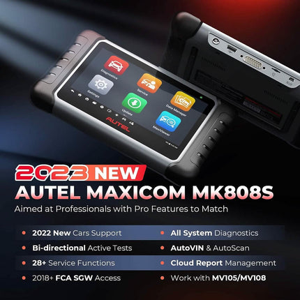 Autel MaxiCOM MK808S Bidirectional Scan Tool  (Refurbished)