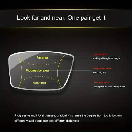 Auto Zoom TR90 Frame Sports Reading Glasses