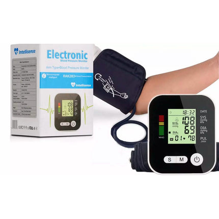 Automatic Digital Upper Arm Blood Pressure Cuff Monitor Sphygmomanometer