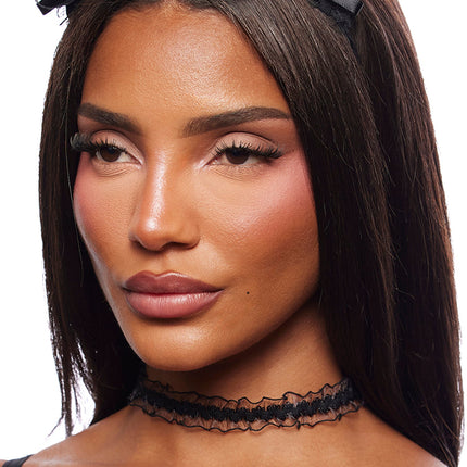 Cat Ear Headband And Choker 2-Piece Accessory Set