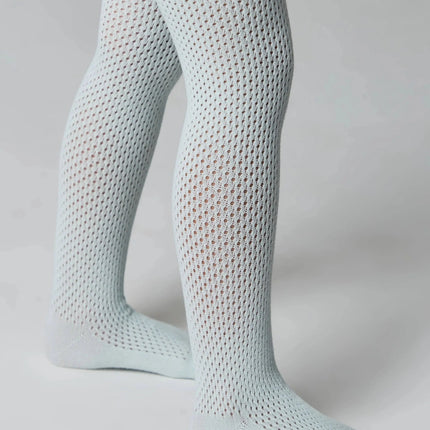 Conte-Kids Cotton Tights Miss 616 - Mesh Pattern